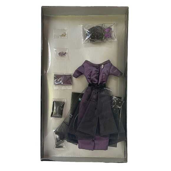1996 Ashton Drake Gene Doll “El Morocco” Plum  Outfit Vintage Doll Clothes NRFB - Picture 3 of 7